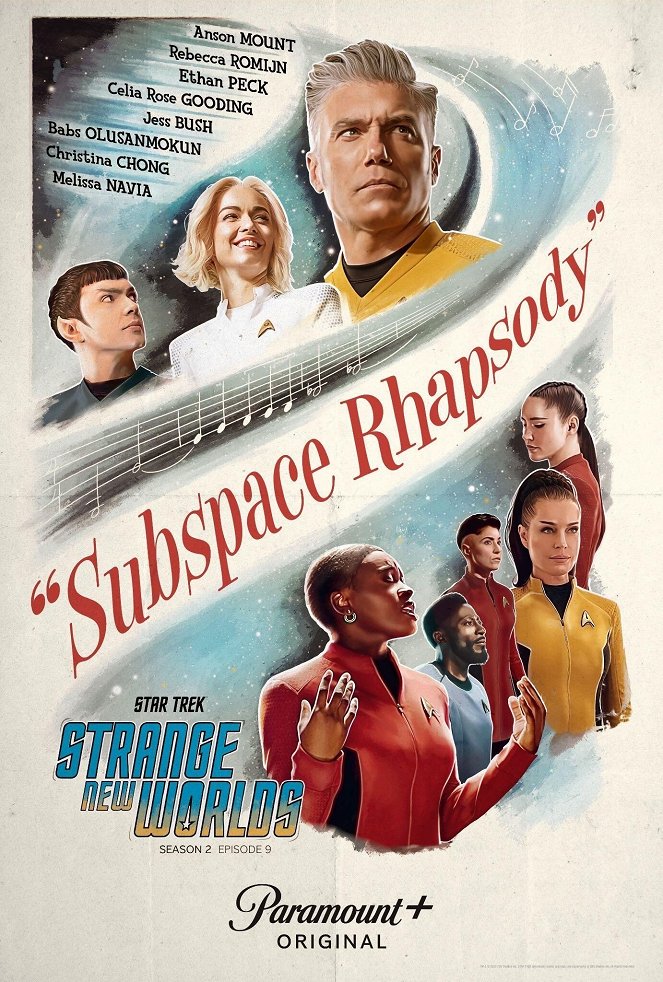 Star Trek: Strange New Worlds - Subspace Rhapsody - Carteles