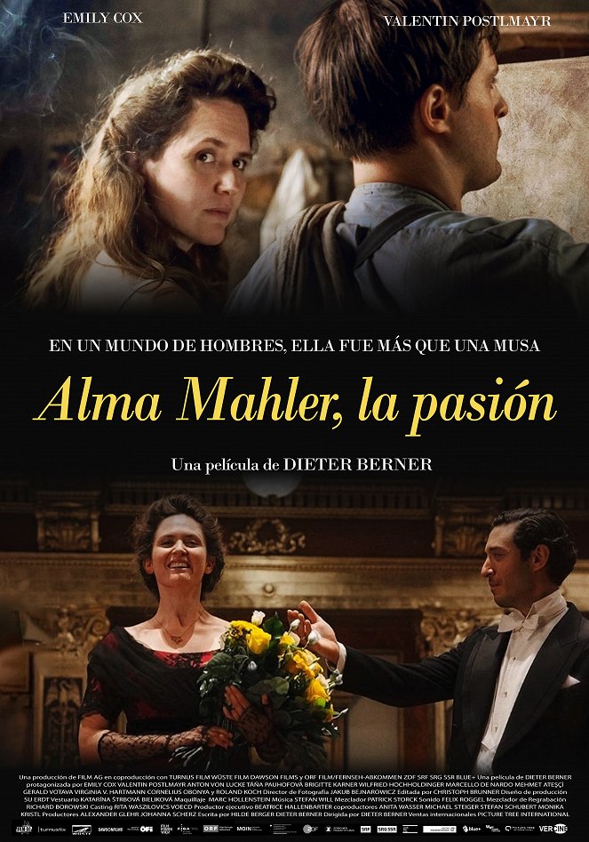 Alma Mahler, la pasión - Carteles