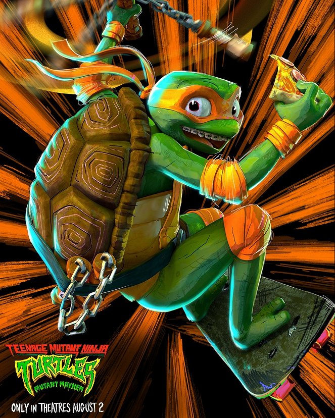 Wojownicze żółwie ninja: Zmutowany chaos - Plakaty
