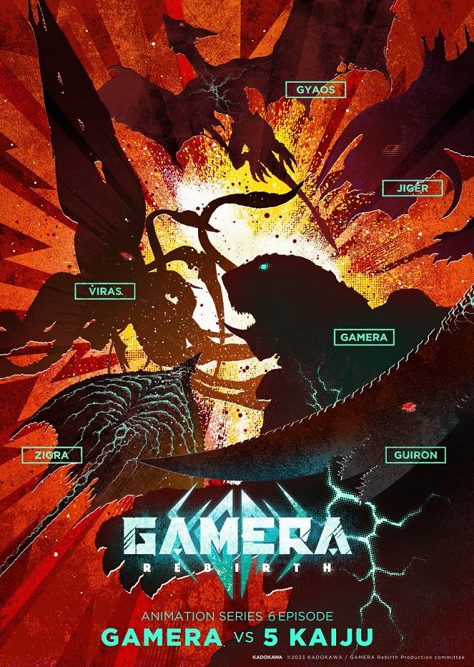 GAMERA -Rebirth- - Posters