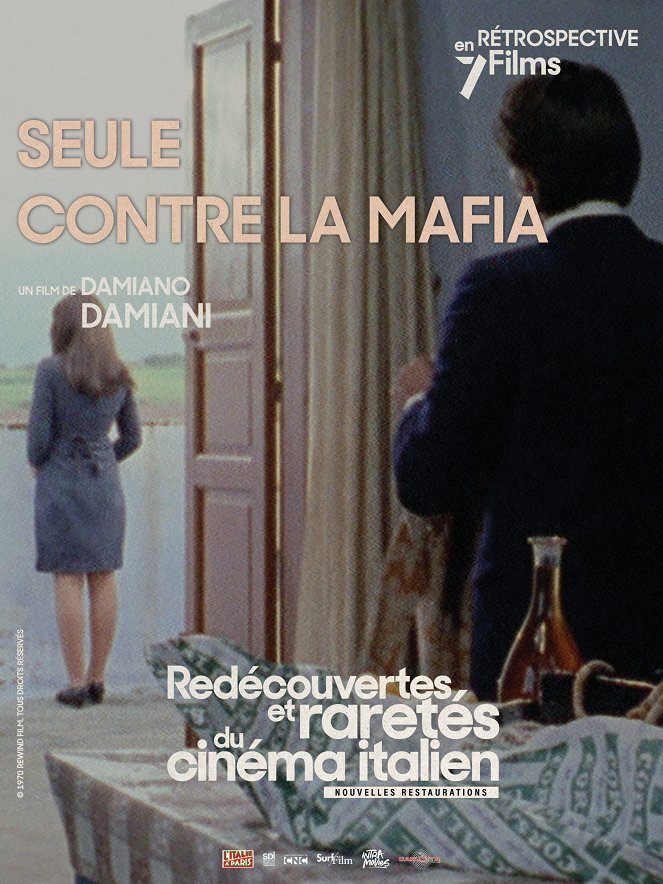 Seule contre la mafia - Affiches