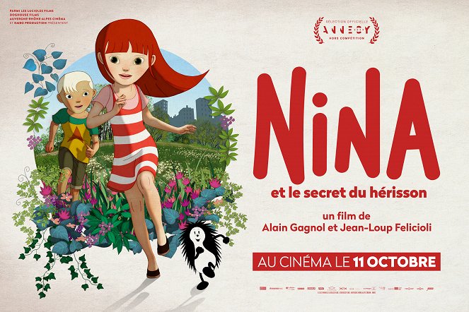 Nina y el secreto del erizo - Carteles