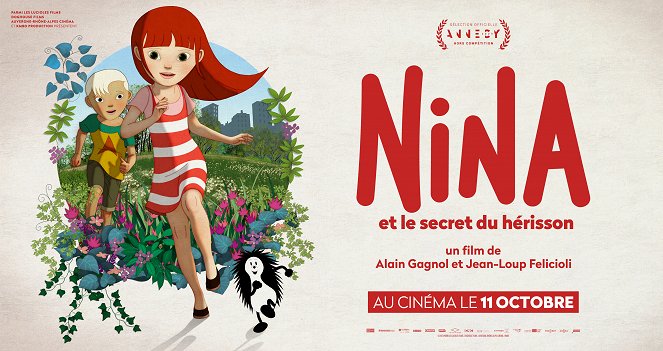 Nina et le secret du hérisson - Posters