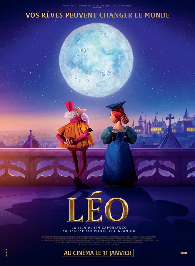 Léo, la fabuleuse histoire de Léonard de Vinci - Plakate