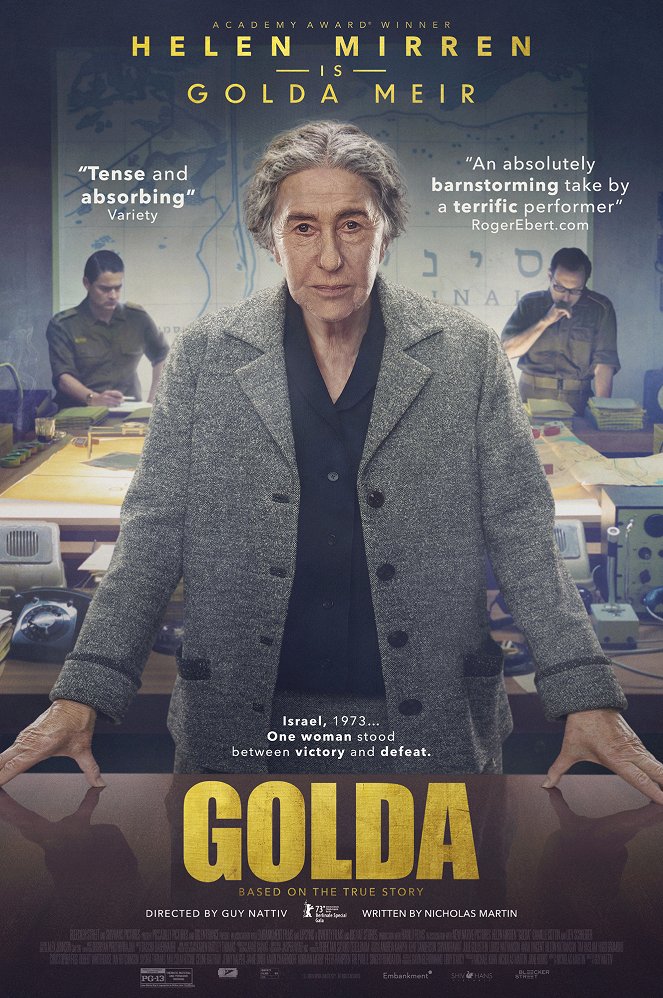 Golda - Železná lady Izraele - Plakáty