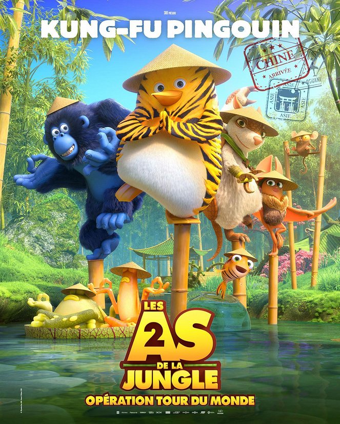 Die Dschungelhelden auf Weltreise - Plakate