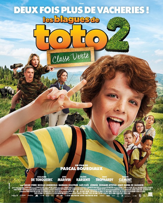 Les Blagues de Toto 2 - Classe verte - Plakátok