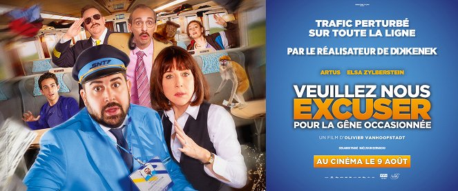 Veuillez nous excuser pour la gêne occasionnée - Affiches