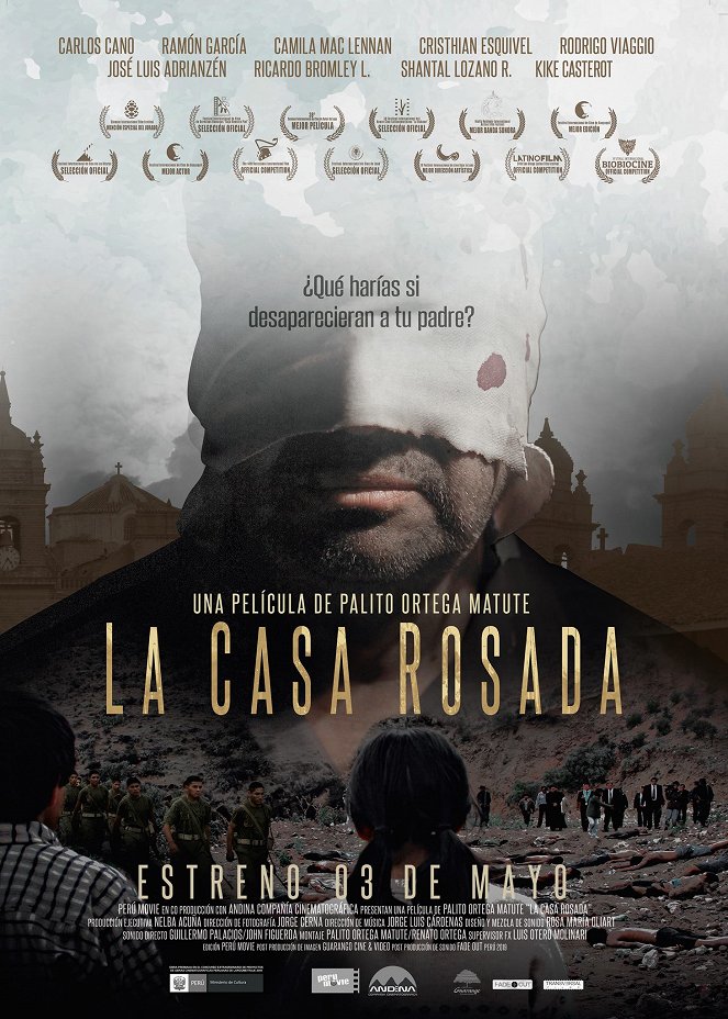 La casa rosada - Julisteet