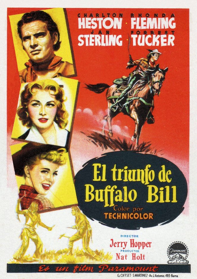 El triunfo de Buffalo Bill - Carteles