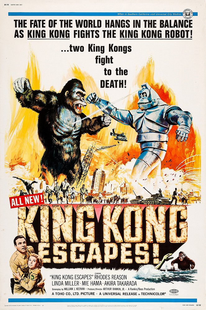 A Fuga de King-Kong - Cartazes