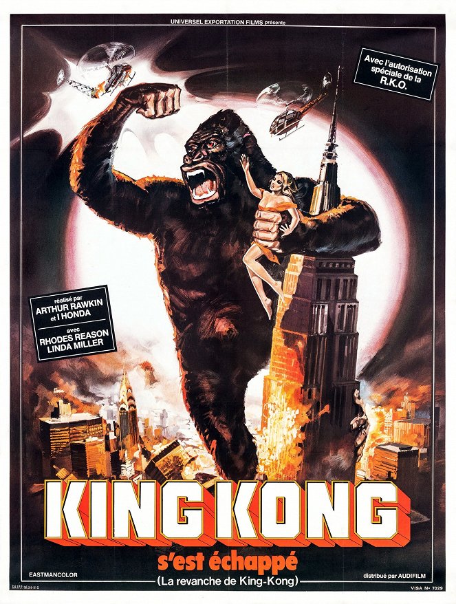 King-Kong s'est échappé - Affiches