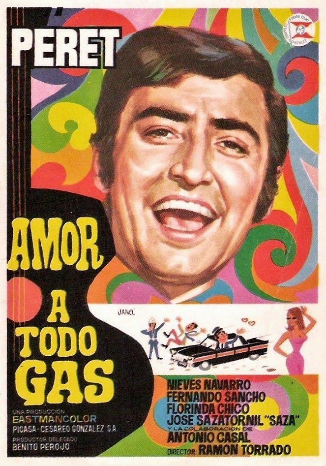 Amor a todo gas - Affiches