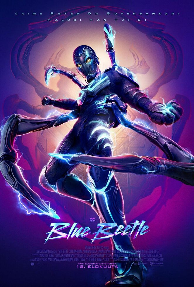 Blue Beetle - Julisteet
