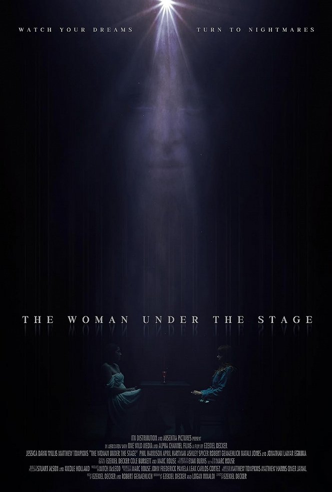 The Woman Under the Stage - Carteles