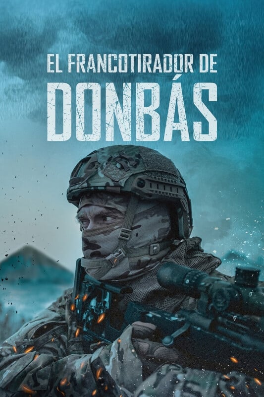 El francotirador de Donbás - Carteles