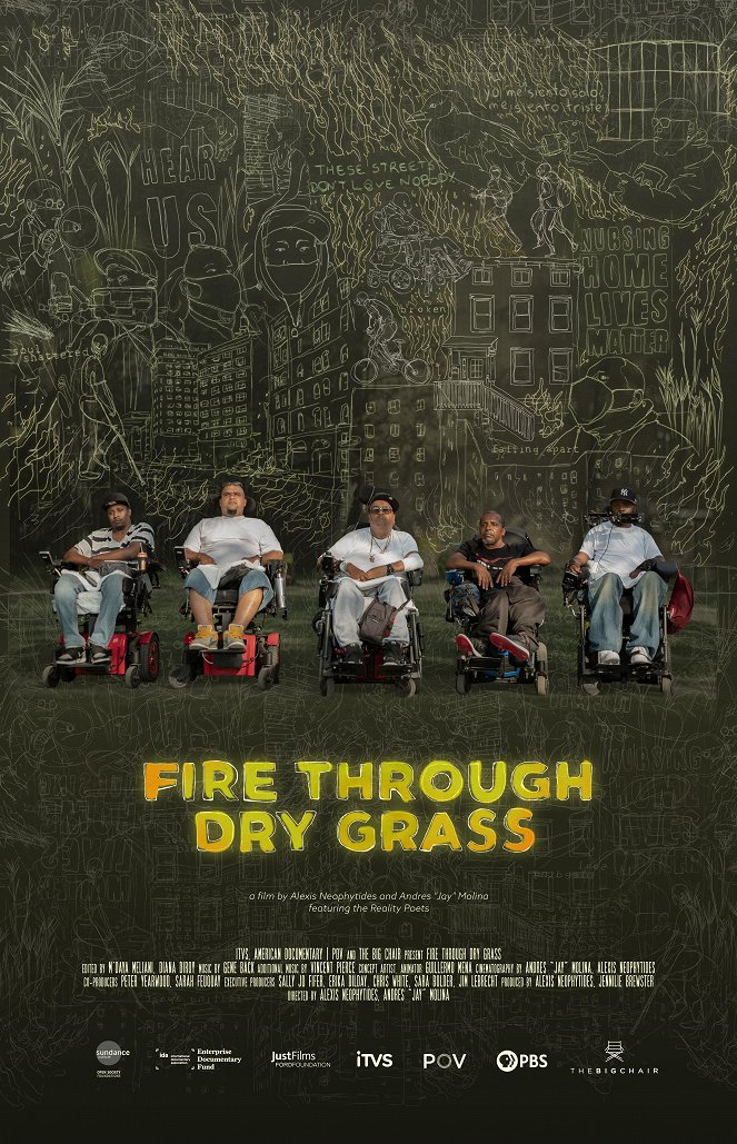 Fire Through Dry Grass - Posters