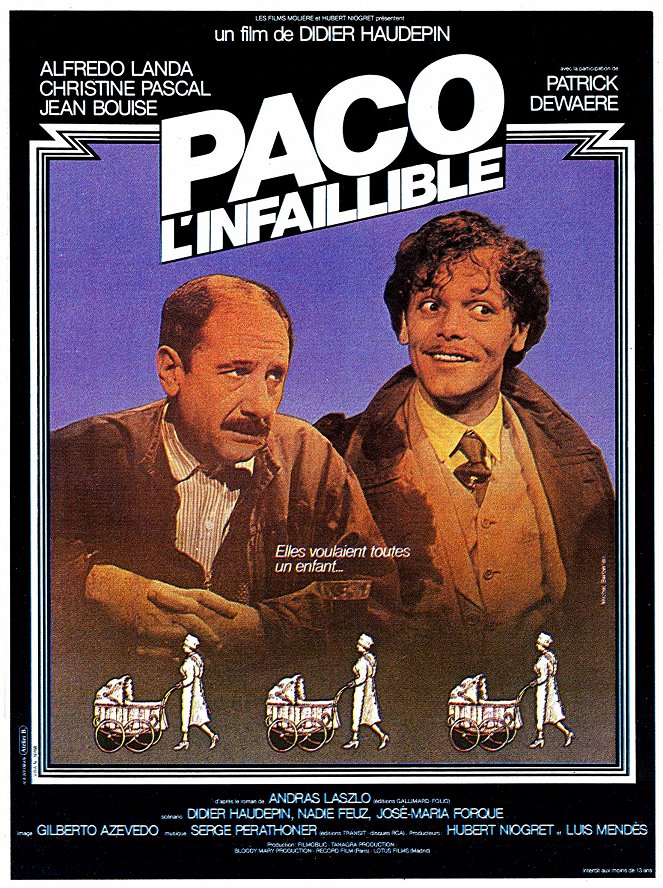 Paco l'infaillible - Julisteet
