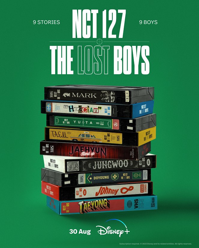 NCT 127: The Lost Boys - Carteles