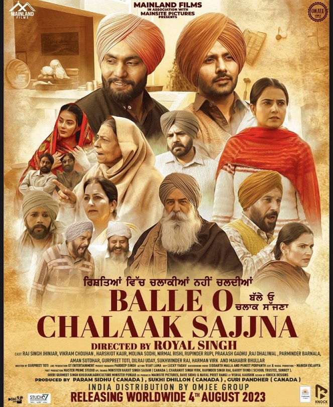 Balle O Chalaak Sajjna - Posters