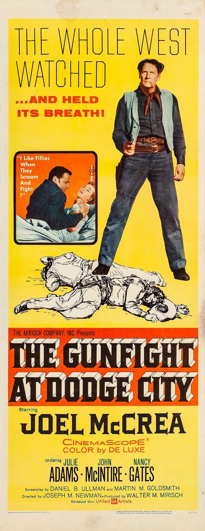The Gunfight at Dodge City - Plakátok