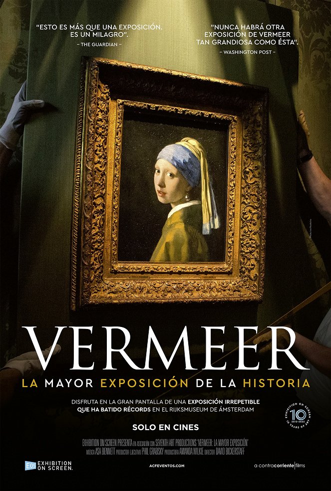 Vermeer: La mayor exposición de la historia - Carteles