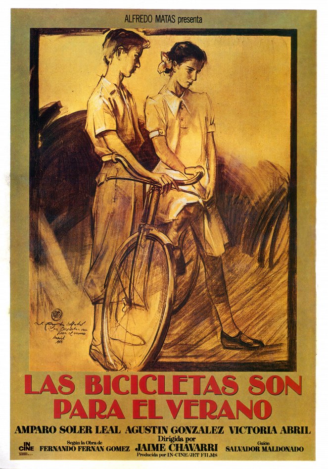 Las bicicletas son para el verano - Plakate