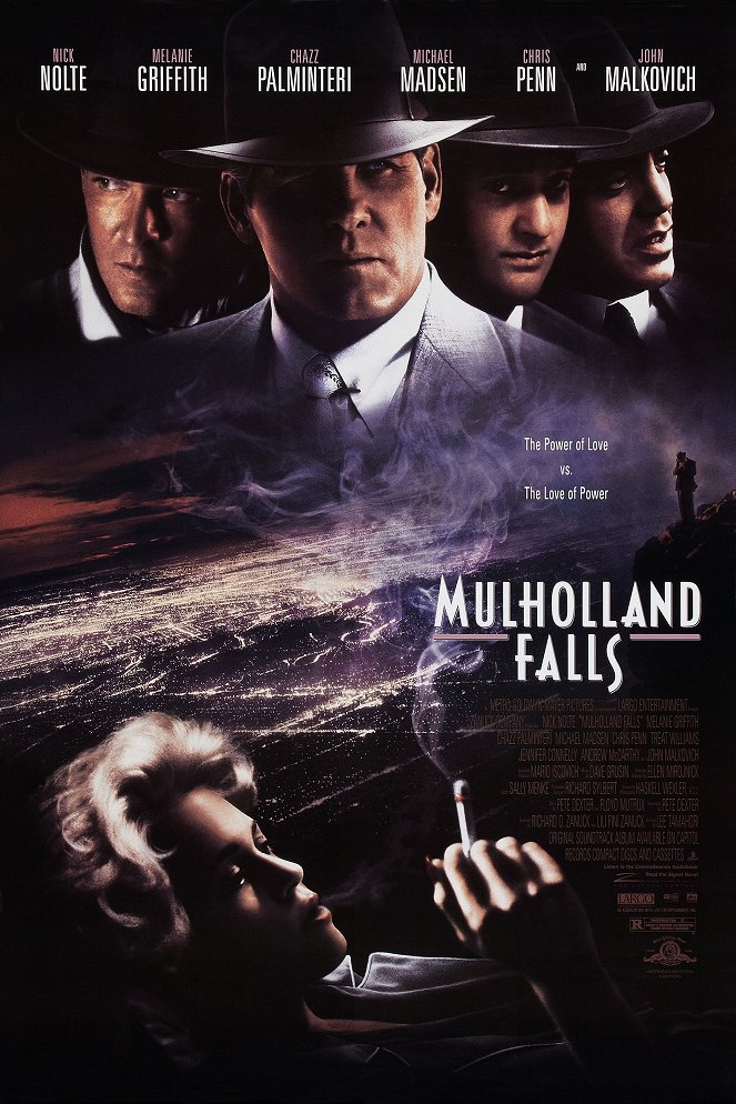 Mulholland Falls (La brigada del sombrero) - Carteles