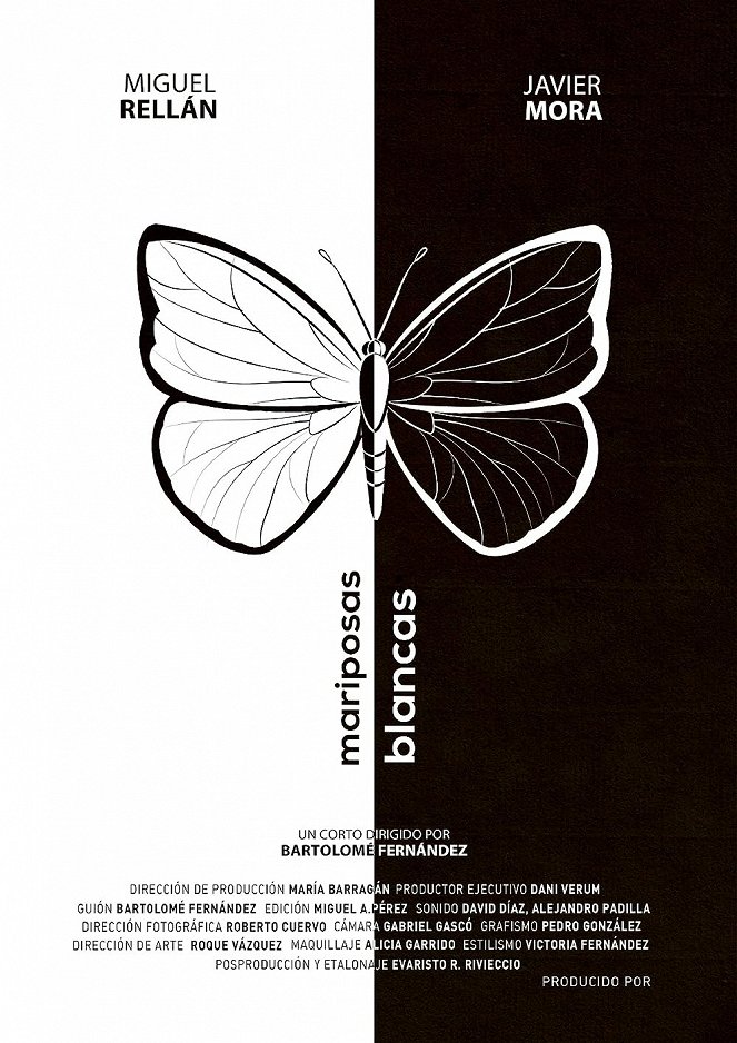 Mariposas blancas - Plakate