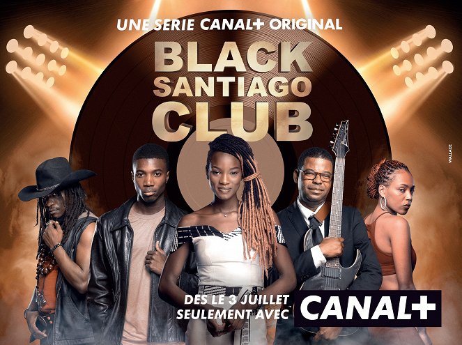 Black Santiago Club - Cartazes