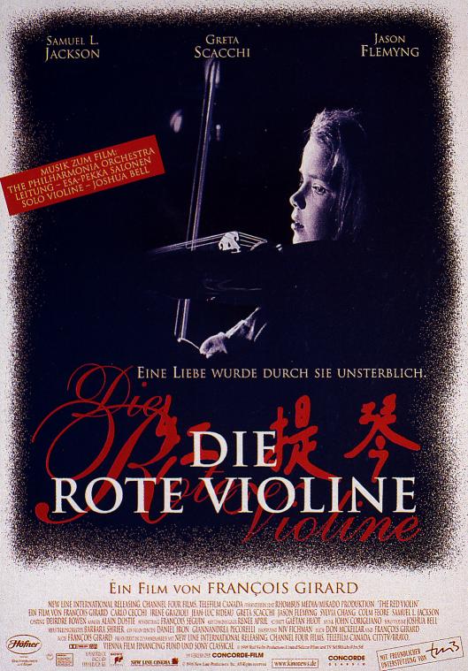 Red Violin - Die rote Violine - Plakate