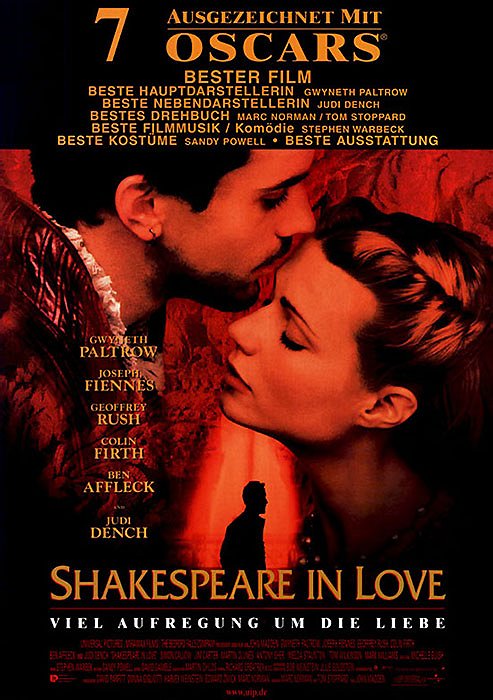 Shakespeare in Love - Plakate