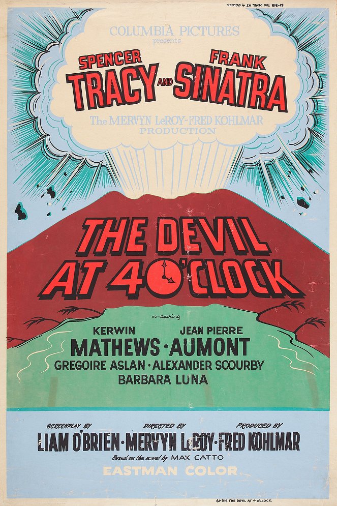 The Devil at 4 O'Clock - Plakáty