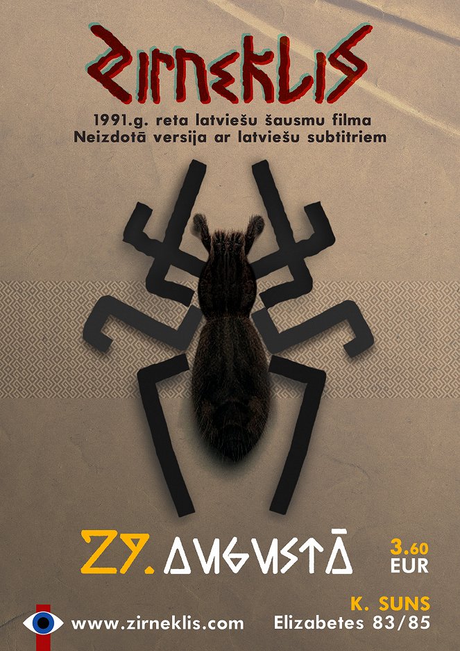 Zirneklis - Plakate
