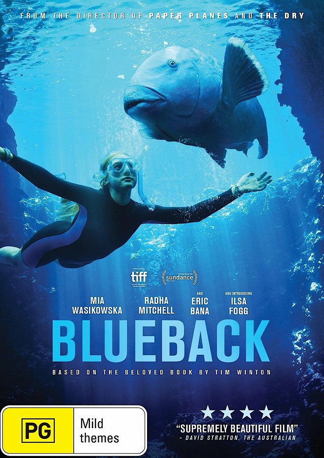 Blueback - Plakátok