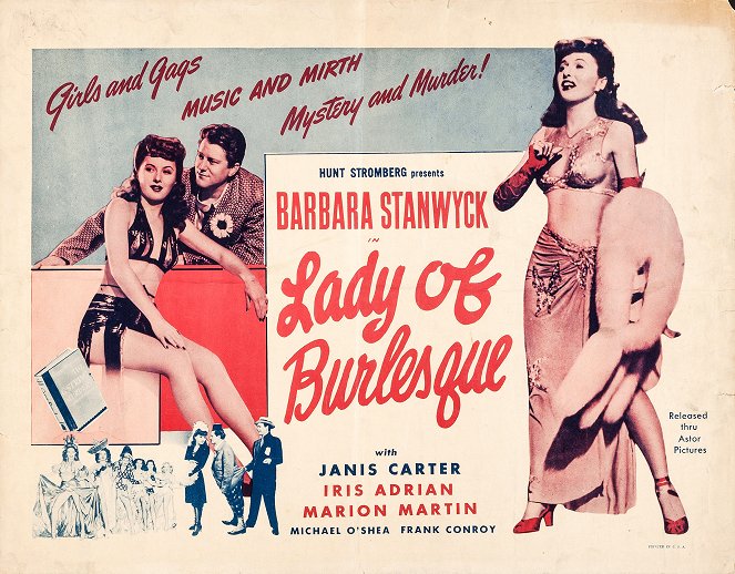 Lady of Burlesque - Carteles