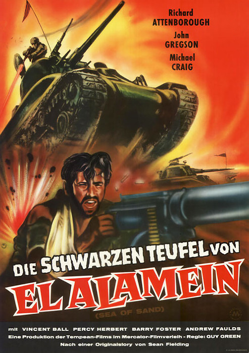 Die schwarzen Teufel von El Alamein - Plakate