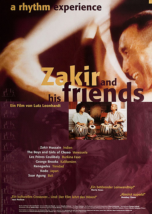 Zakir and His Friends - Cartazes