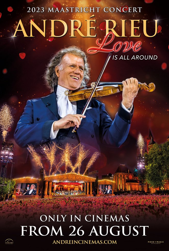 André Rieu's 2023 Maastricht Concert: Love Is All Around - Carteles