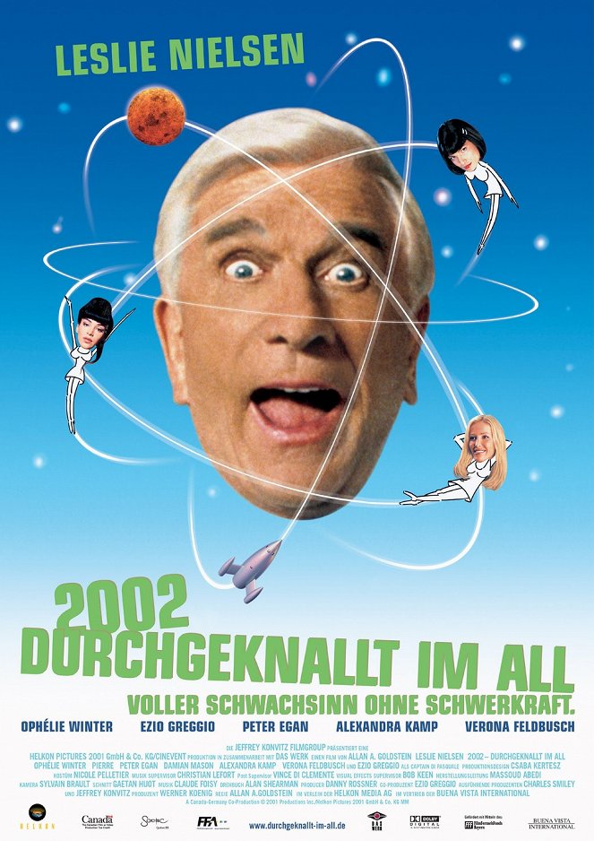 2002 - Durchgeknallt im All - Plakate