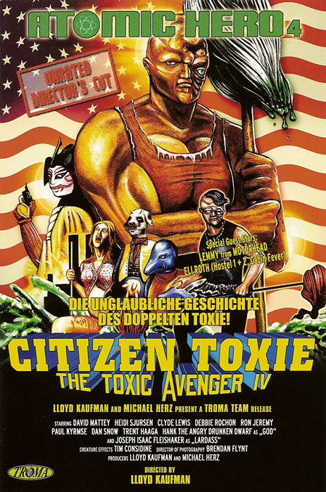 Atomic Hero 4: Citizen Toxie - Plakate