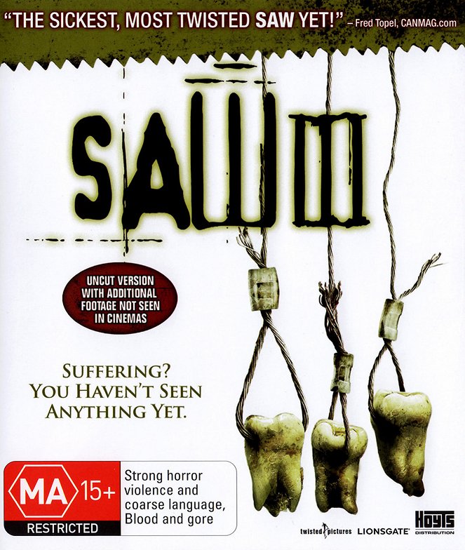 Saw III - Posters