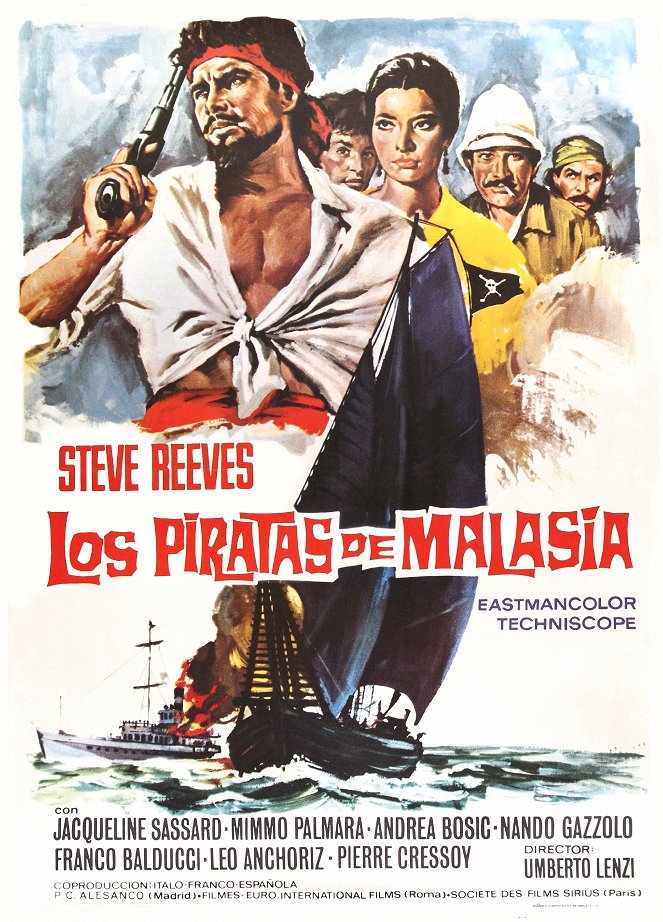 Los piratas de Malasia - Carteles