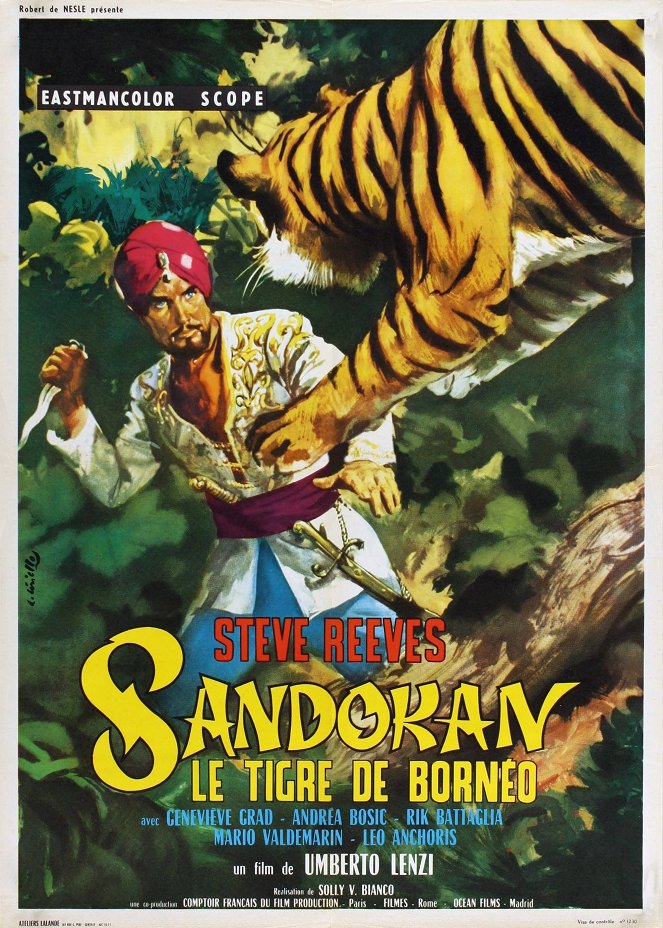 Sandonkan-de tijger van Ceylon - Posters