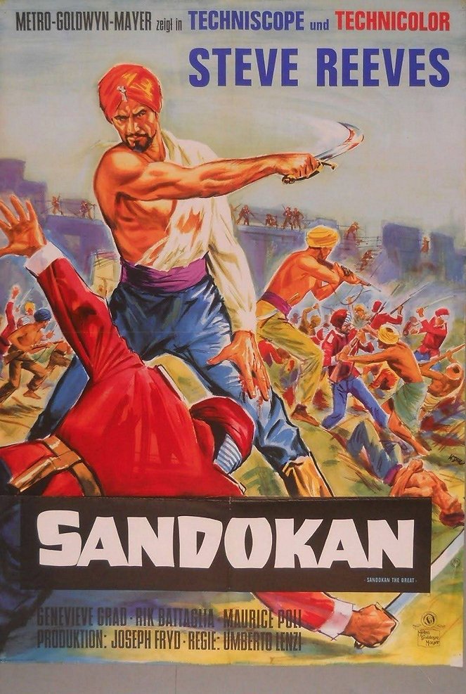Sandokan, la tigre di Mompracem - Plakaty