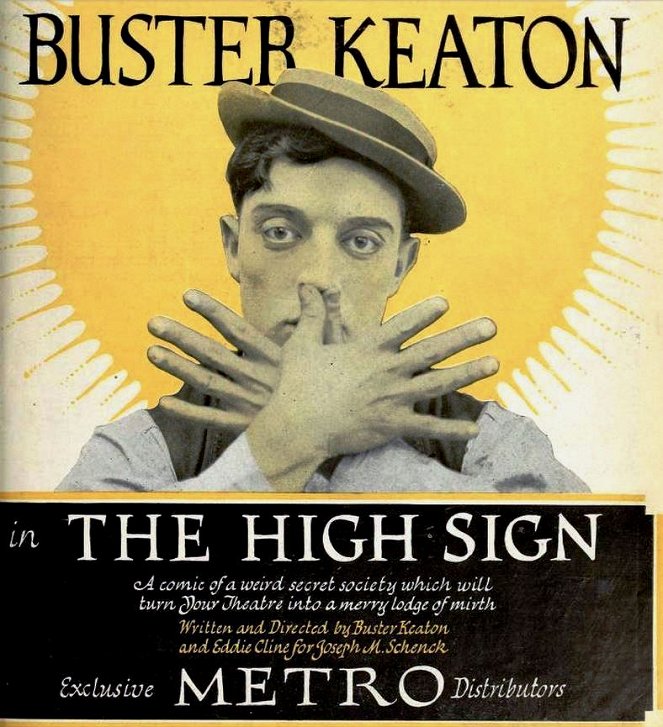 Buster Keaton bekämpft die blutige Hand - Plakate