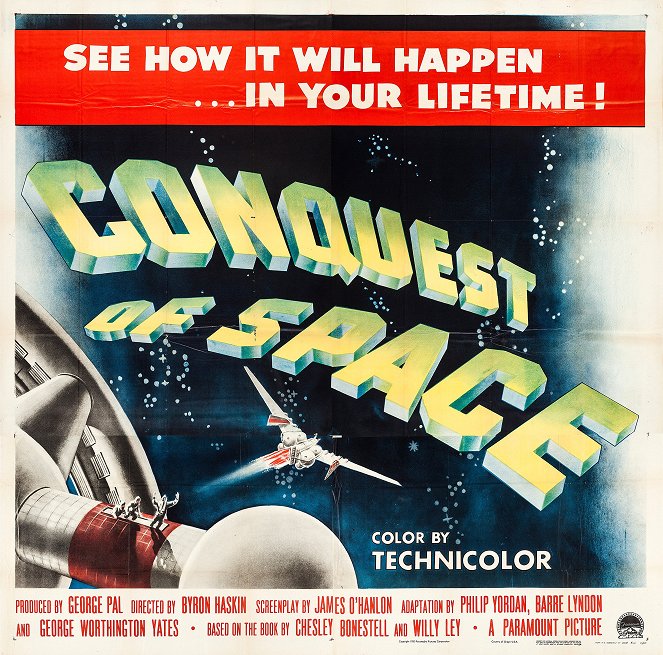 De verovering van de ruimte - Posters