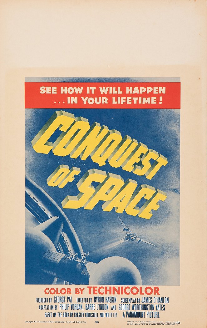 La conquista del espacio - Carteles