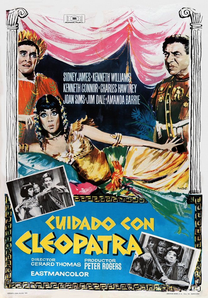 Cuidado con Cleopatra - Carteles