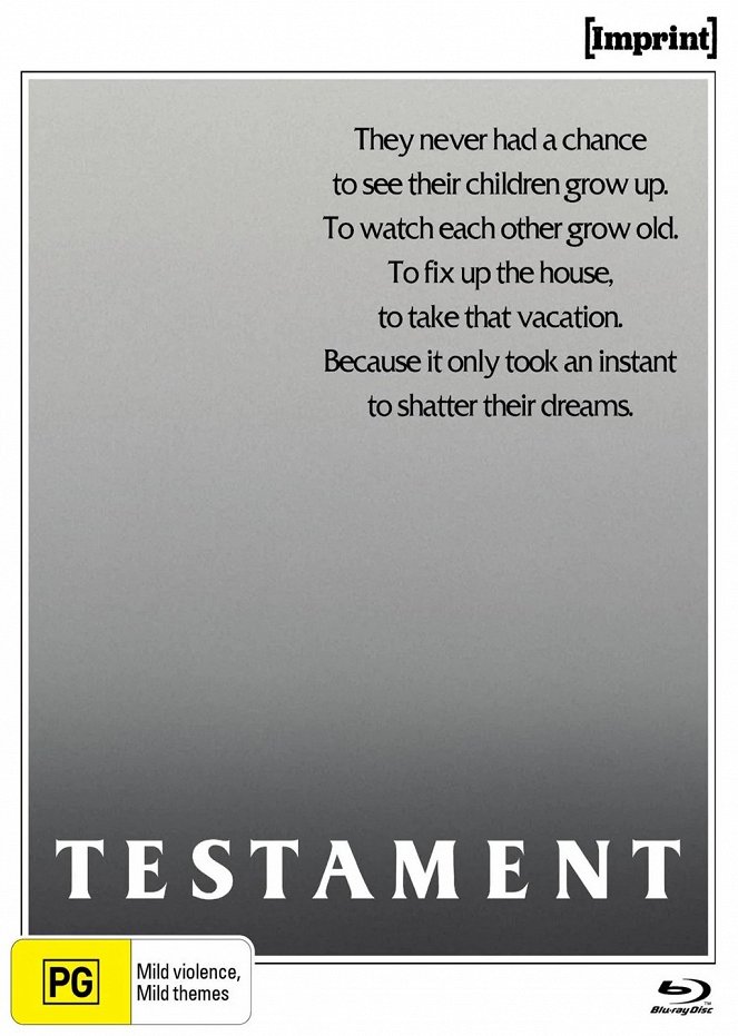 Testament - Posters
